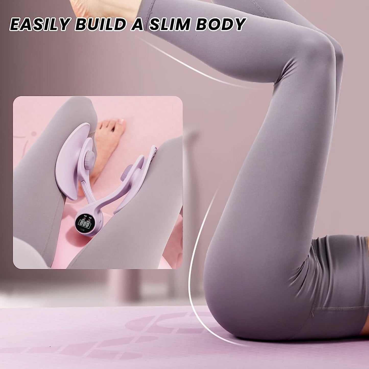 Leg clamp-count, Pelvic Floor Trainer, Restore Your Confidence