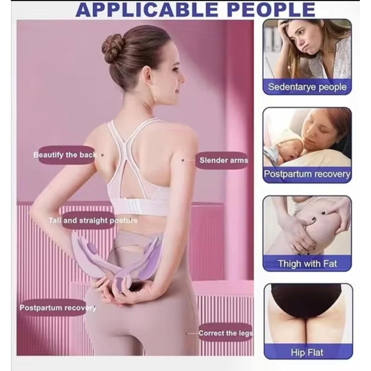 Leg clamp-count, Pelvic Floor Trainer, Restore Your Confidence